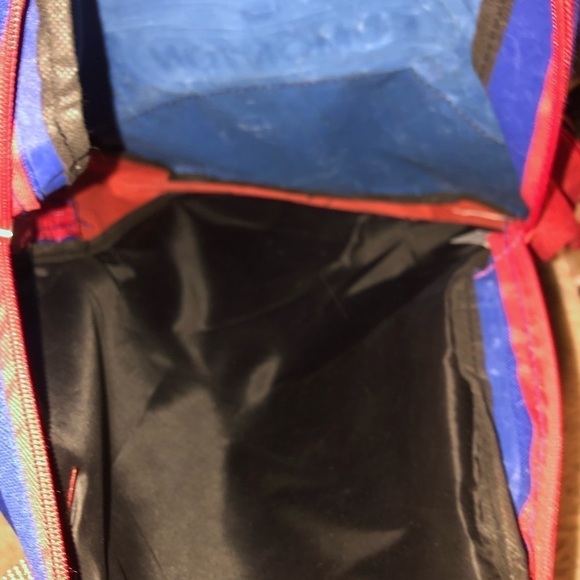 vintage Edmonton Oil Kings Small Back Back Pack Sac Excellent Condition - Picture 7 of 7